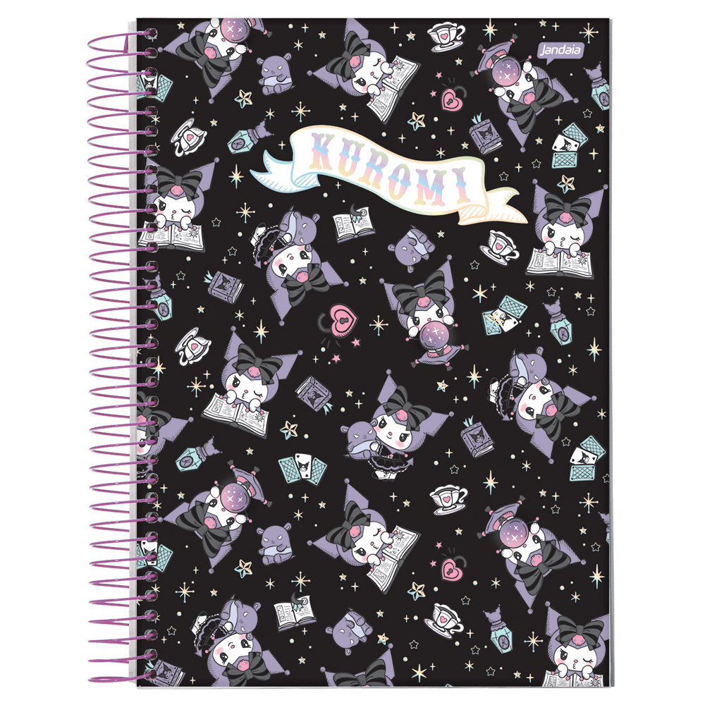 Caderno-Universitario-10x1-160-Fls-C.D.-Jandaia---Kuromi-1 Caderno-Universitario-10x1-160-Fls-C.D.-Jandaia---Kuromi-1